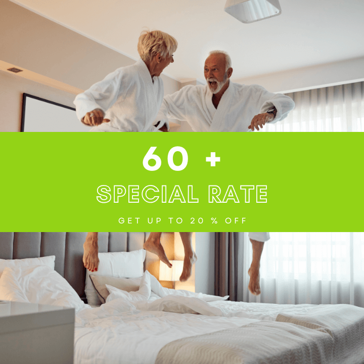 60 years and over discount