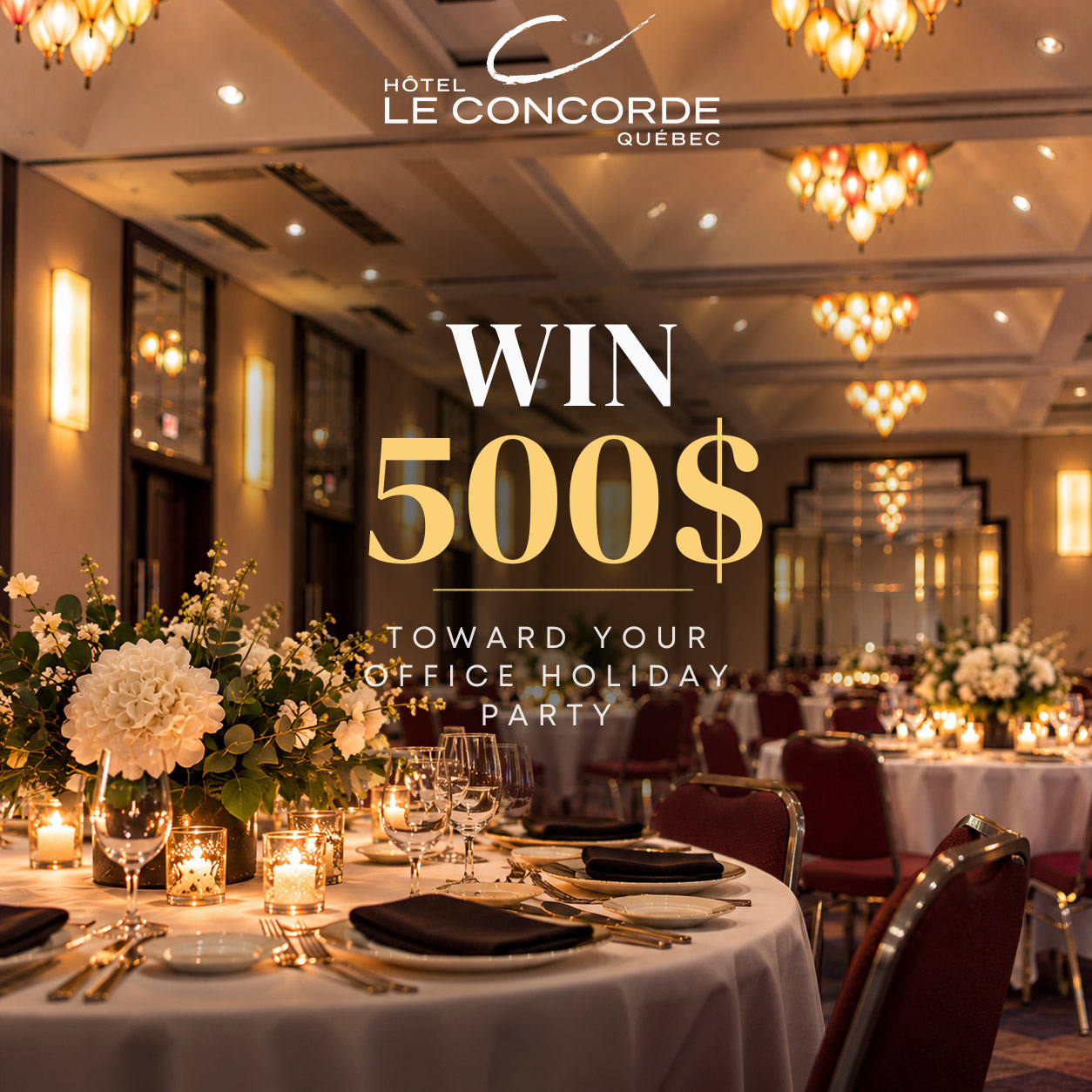 The Concorde pays part of your office party!